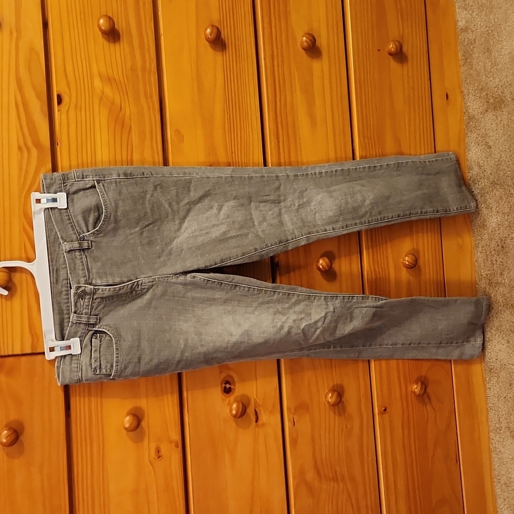 Gray jeans